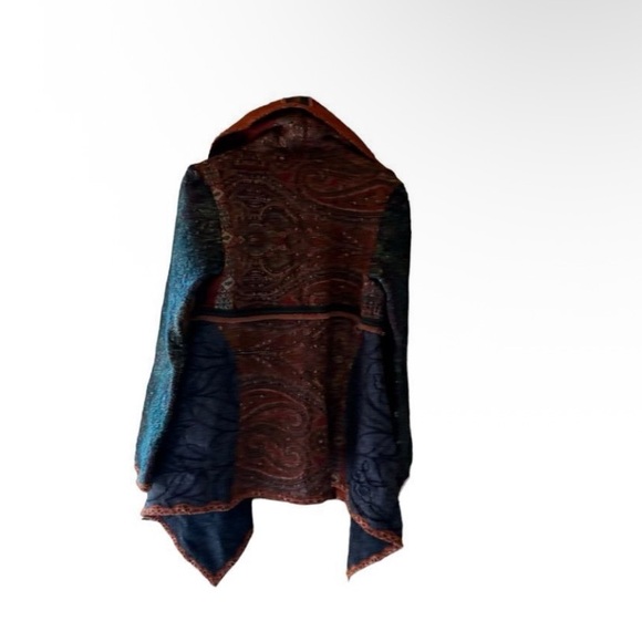 Aujourd' Hui. Multicolored Western Jacket. Large. - Picture 10 of 11